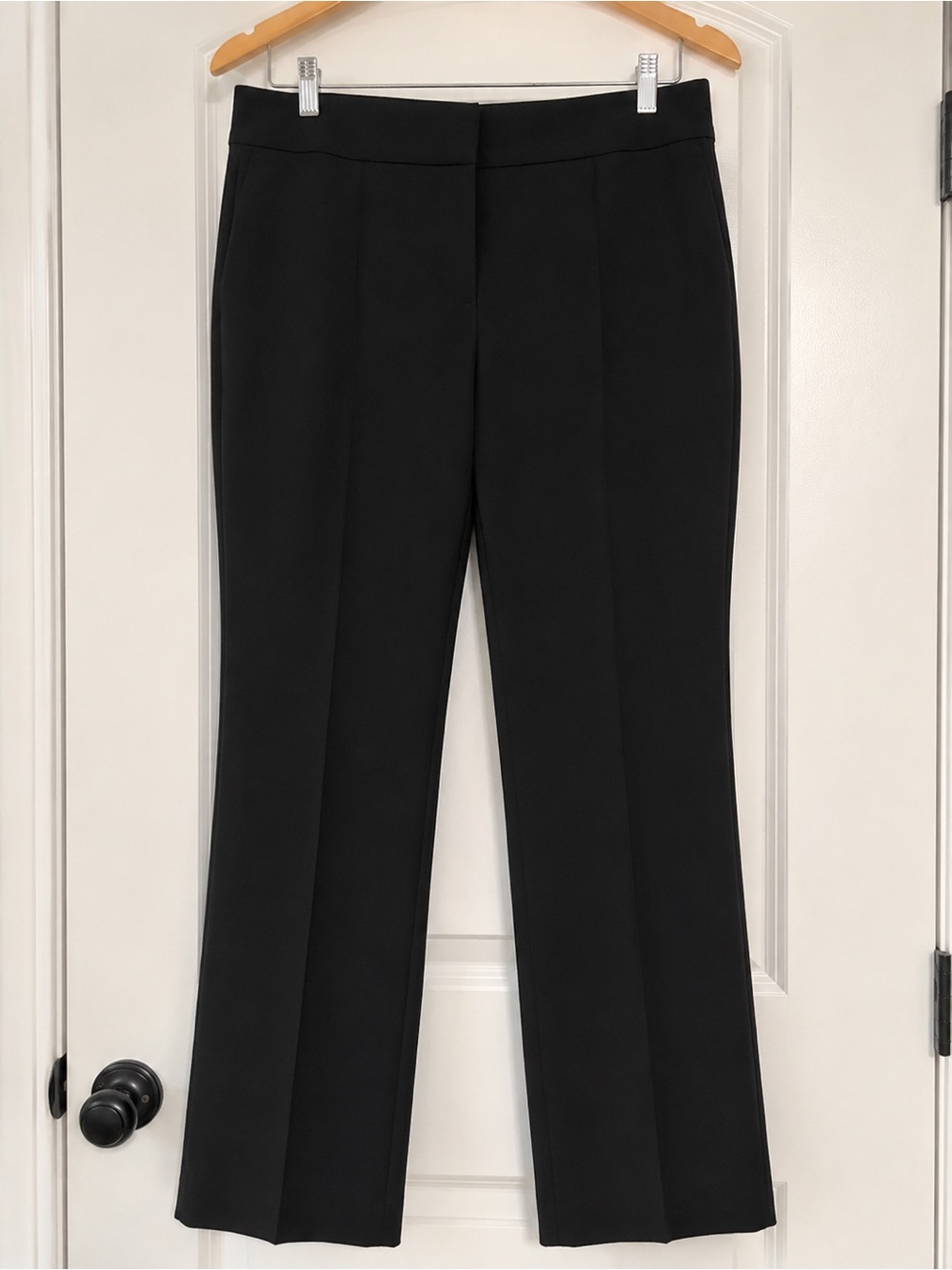 Rafaella Black Straight-Leg Work Trousers - Picture 4 of 6